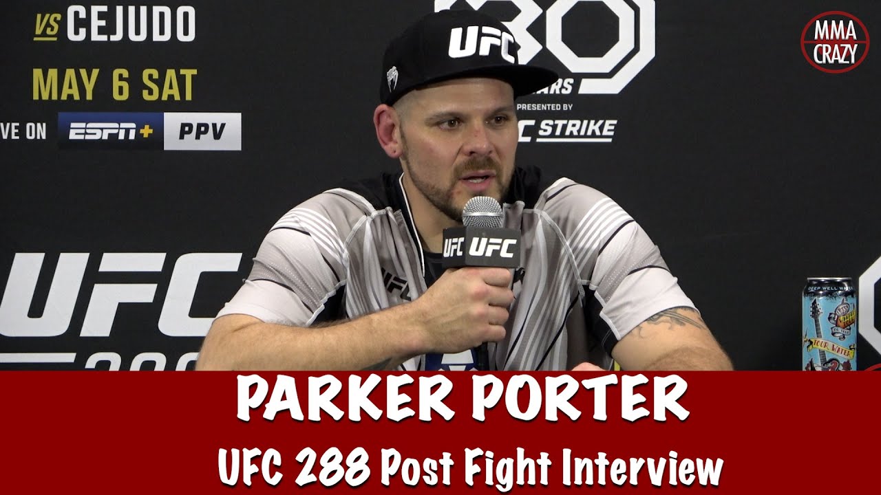 Parker Porter Predicts Jon Jones vs. Stipe Miocic & TKO over Braxton Smith at UFC 288 background