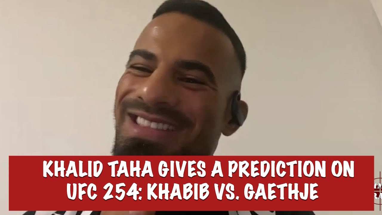 Khalid Taha Predicts Khabib Nurmagomedov vs Justin Gaethje for UFC 254