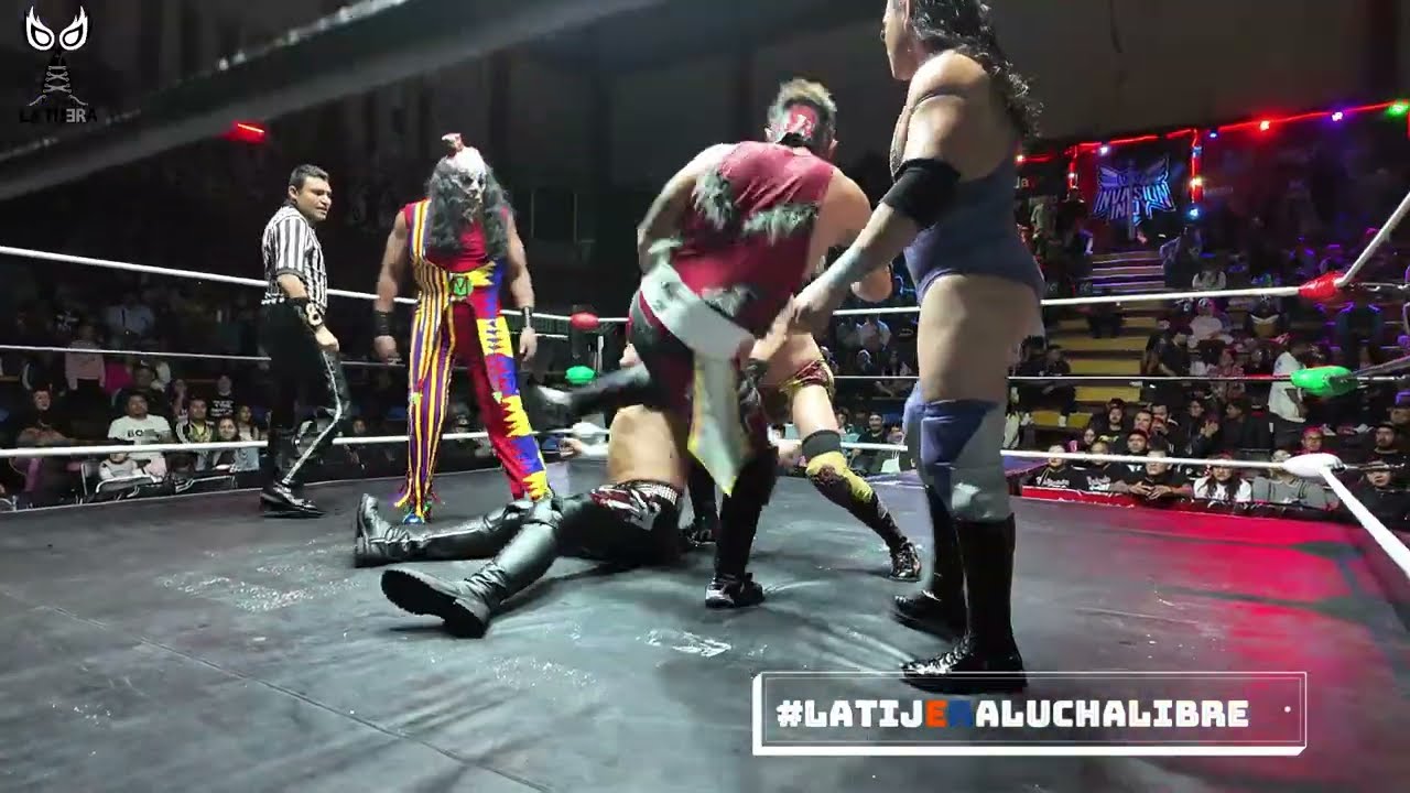Monsther C, Cerebro N Jr, C. de Plata y Uzumaki Vs Hell Boy, Cocolores, Dios del Inframundo y Karis background