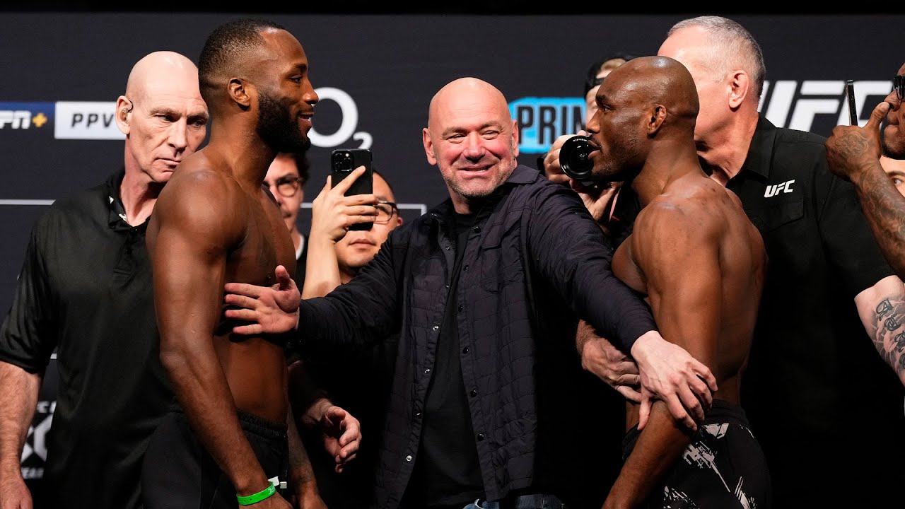 Encaradas da Pesagem | UFC 286: Edwards x Usman 3 background