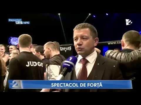 Vasile Botnaru a avut nevoie de trei runde pentru a-l învinge pe Sergiu Barbăroşă. background