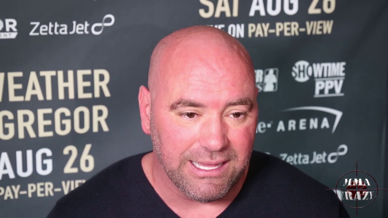 Dana White on Mayweather vs McGregor, McGregor's racial comments Bob Arum, background