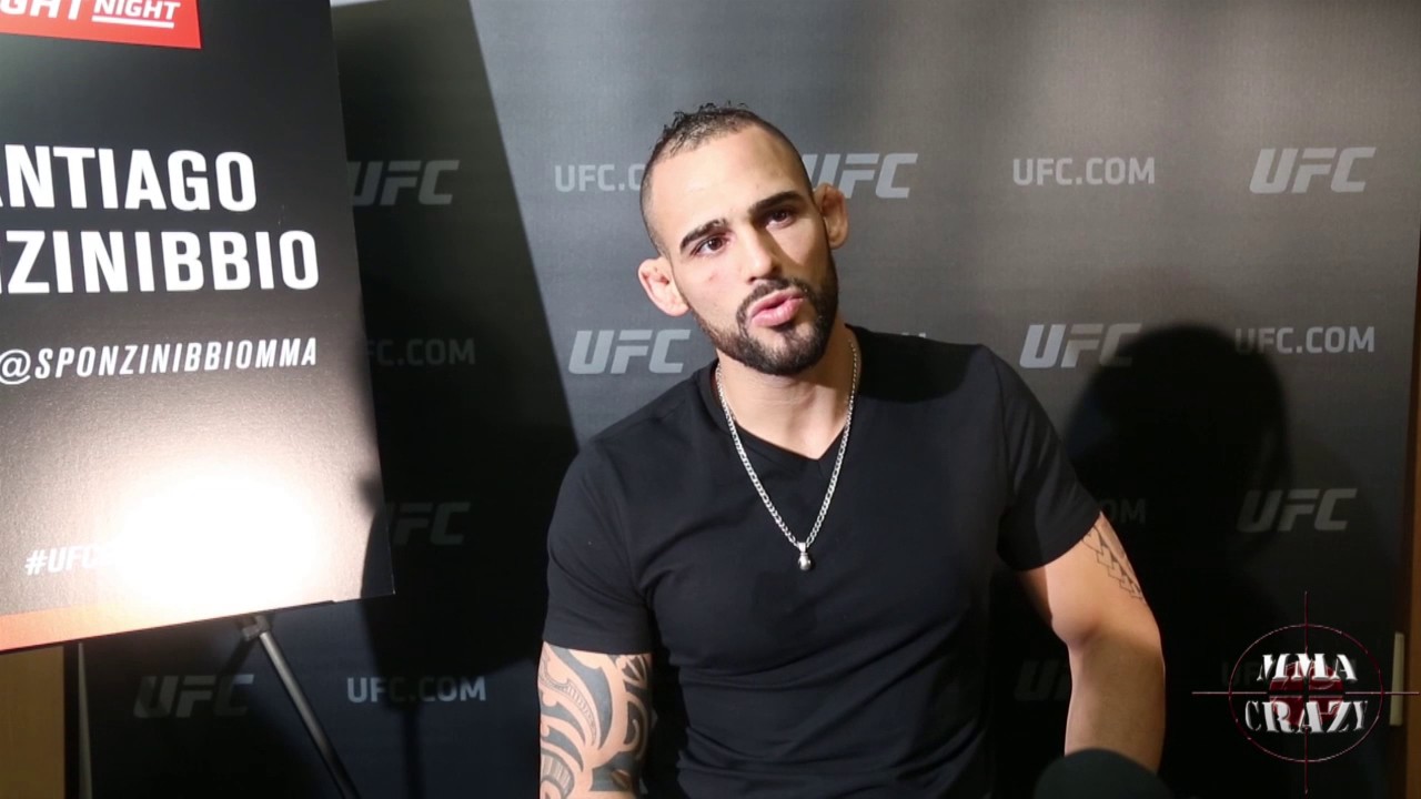 Santiago Ponzinibbio on Gunnar Nelson 'Im Ready for war' at UFC Fight Night Glasgow backdrop