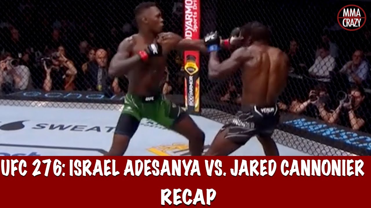 UFC 276: Israel Adesanya vs. Jared Cannonier Recap background