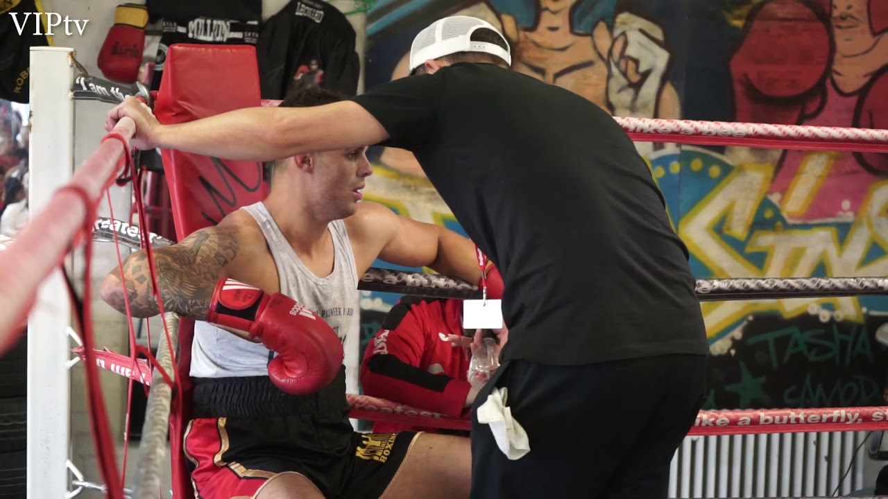 Ryan McNally v Robbie Pattinson 81kg NWR Senior under 10's final 2018 background