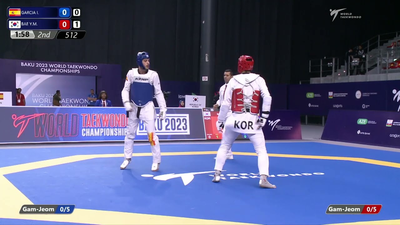 512 R32 Men +87kg ESP GARCIA I KOR BAE Y M background