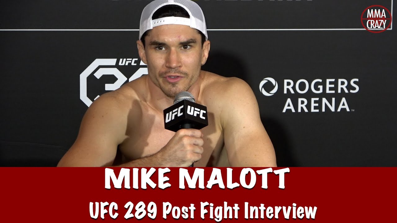 Mike Malott talks on the gate falling, responds to Daniel Cormier commentary at UFC 289 background