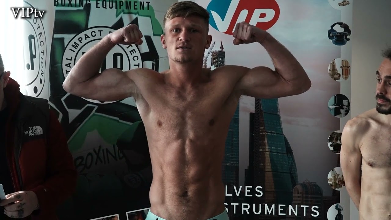 Levi Smith v Adam Martinez weigh-in for our show in Leeds to kick start our new boxing year