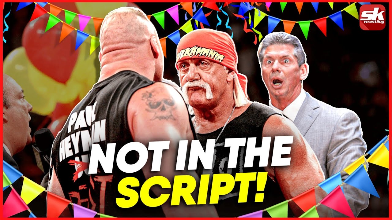 5 times WWE Superstars broke their on-screen character | Brock Lesnar, Roman Reigns, Triple H