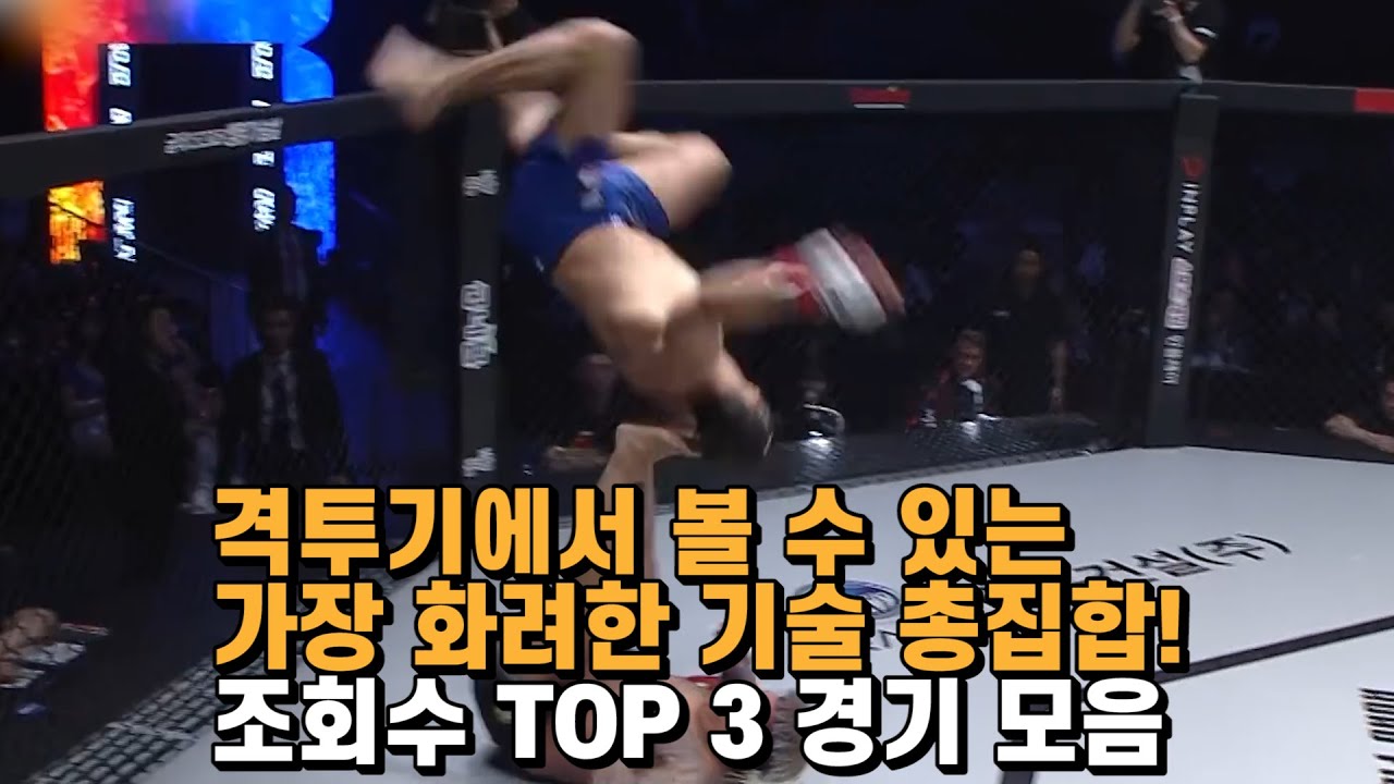 격투기에서 볼 수 있는 가장 화려한 기술 총집합! 조회수 TOP 3 경기 모음.zip