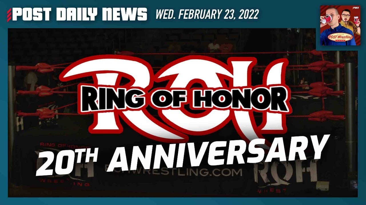 Ring of Honor’s 20th Anniversary | POST News 2/23 backdrop