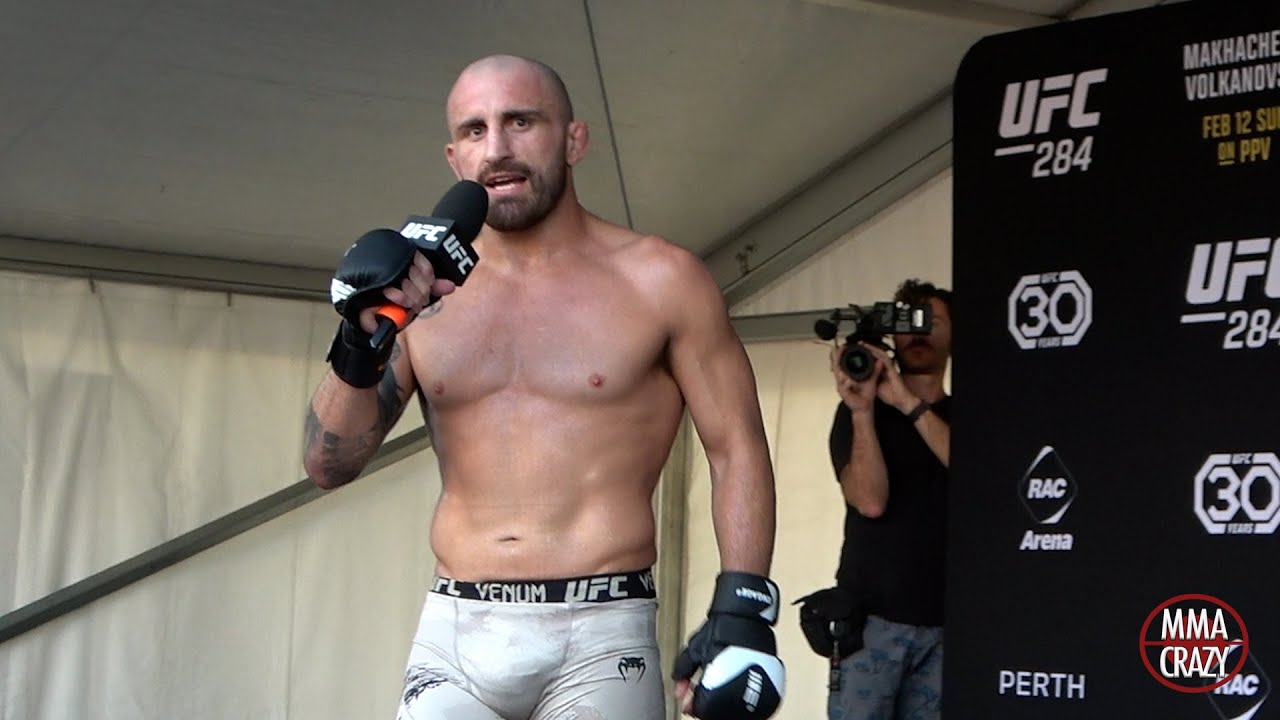 UFC 284: Alexander Volkanovski on Islam Makhachev "I'm looking for that finish"