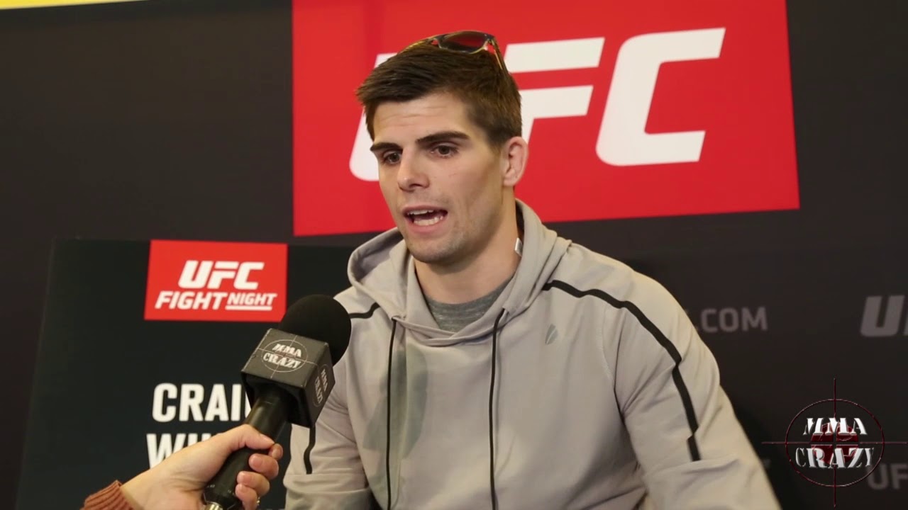 Craig White on Neil Magny "Im gonna look to finish it" at UFC Fight Night Liverpool background