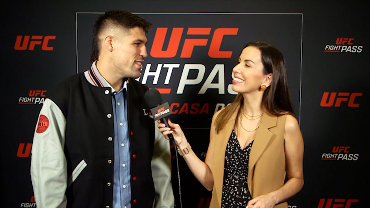 Vicente Luque: "Rafael é uma lenda e será uma luta excelente para os fãs" | UFC Vegas 78 background