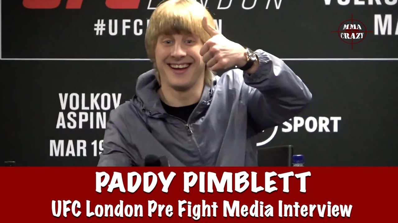 Paddy Pimblett addresses altercation with Ilia Topuria 'He’s got small man syndrome ' background