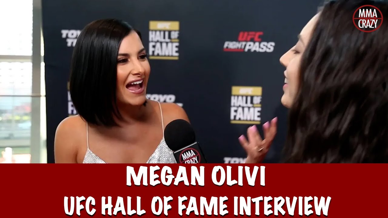 Megan Olivi on Israel Adesanya & Sean Strickland fight 'it would be bananas' background