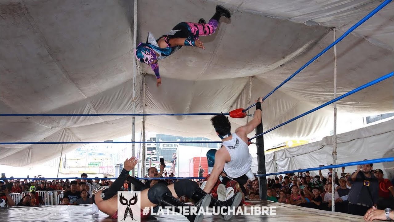 Águila G. Jr y Águil G. II 🆚 Estrella del Ring y Trimegistro 🆚 King Dragón y King Airox 🆚 Golden Jr background