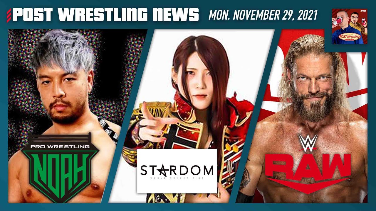 KENTA returns to NOAH, STARDOM, WWE Raw | POST News 11/29 background