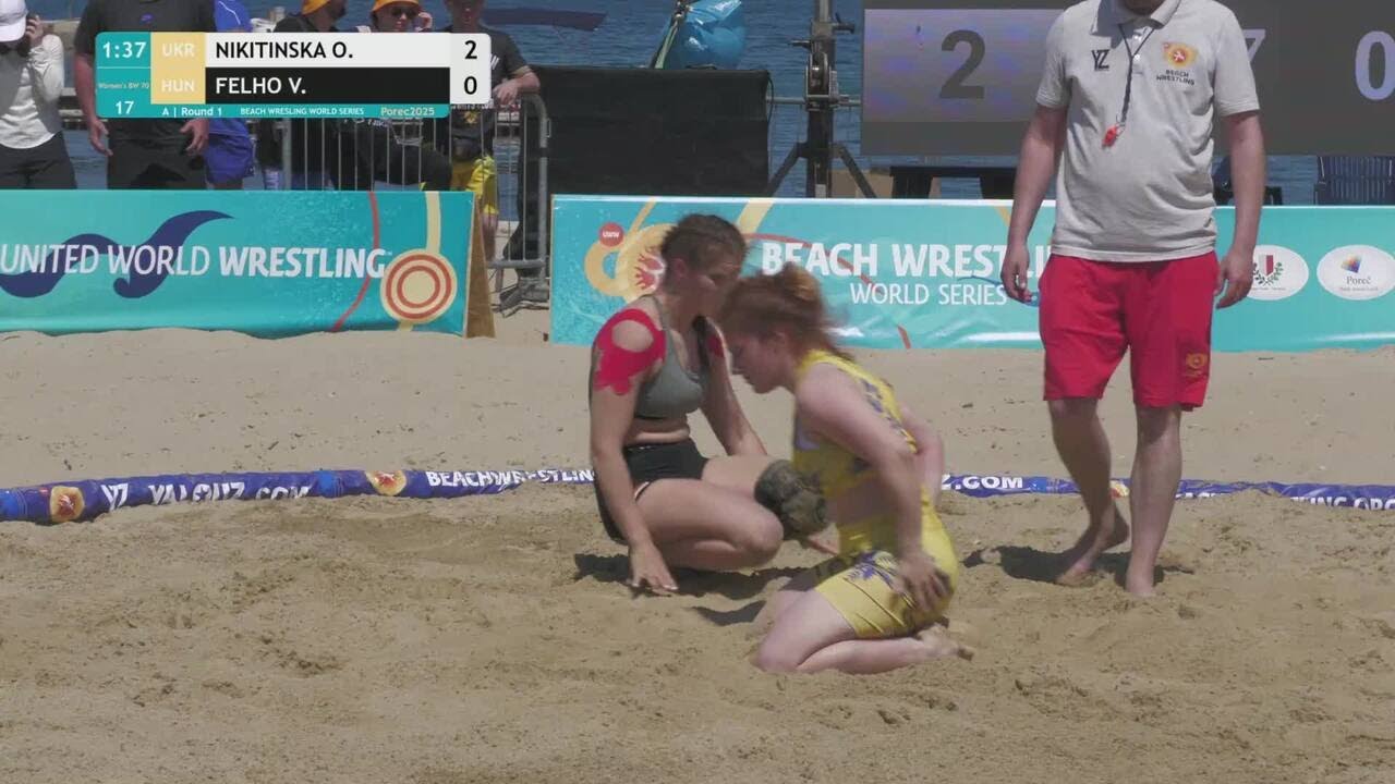 Olena NIKITINSKA (UKR) vs. Viktoria FELHO (HUN) • A | Round 1 • Women's BW 70Kg