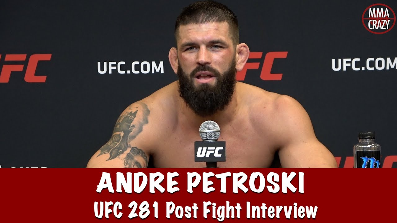 Andre Petroski talks Bo Nickal “he’s gonna have to shut his mouth’ & win over Wellington Turman at U background
