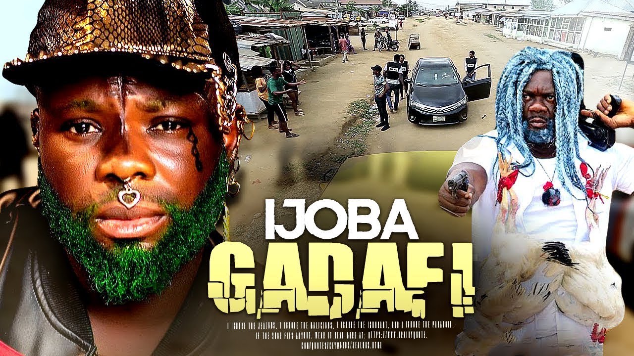 IJOBA GADAFI : AN ACTION AWARD WINNING YORUBA MOVIE poster - similar to Moti