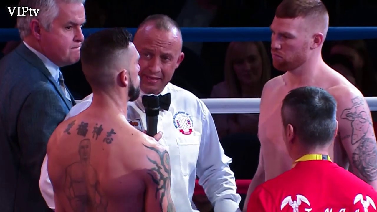 Chris Blaney v Craig McCarthy at Whites Hotel, Bolton on 7.12.2019 background