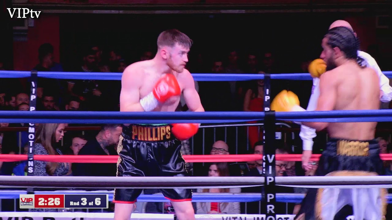 Brian Phillips v Waqas Mohammed 5.10.2019 at Liverpool's Olympia