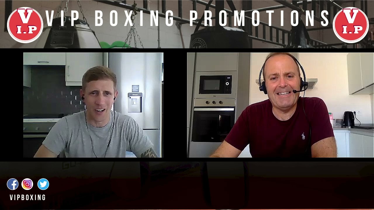 VIP TV catch up with Top Irish boxing and RTE TV Commentator/Analyst Eric Donovan background