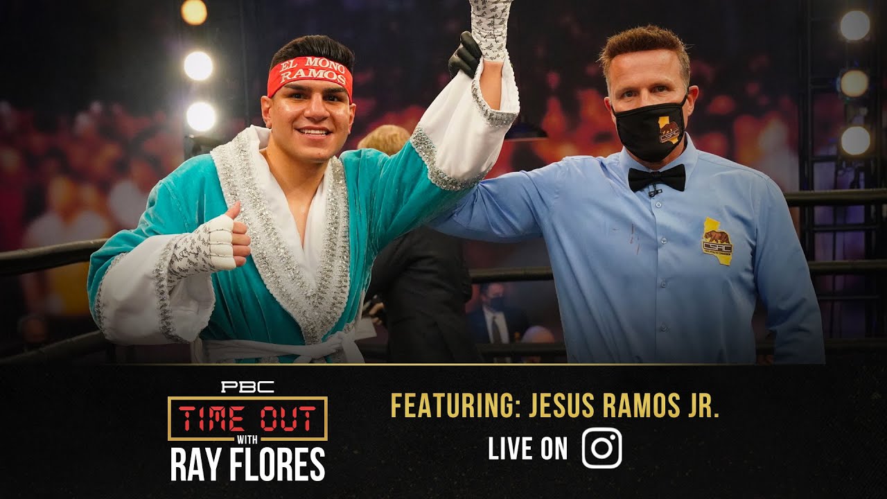 Jesus Ramos Jr. is Focused on Becoming a World Champion by Age 21 | Time Out with Ray Flores background