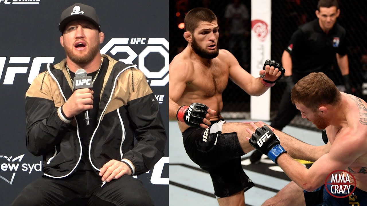 Justin Gaethje reflects back on Khabib Nurmagomeodv loss