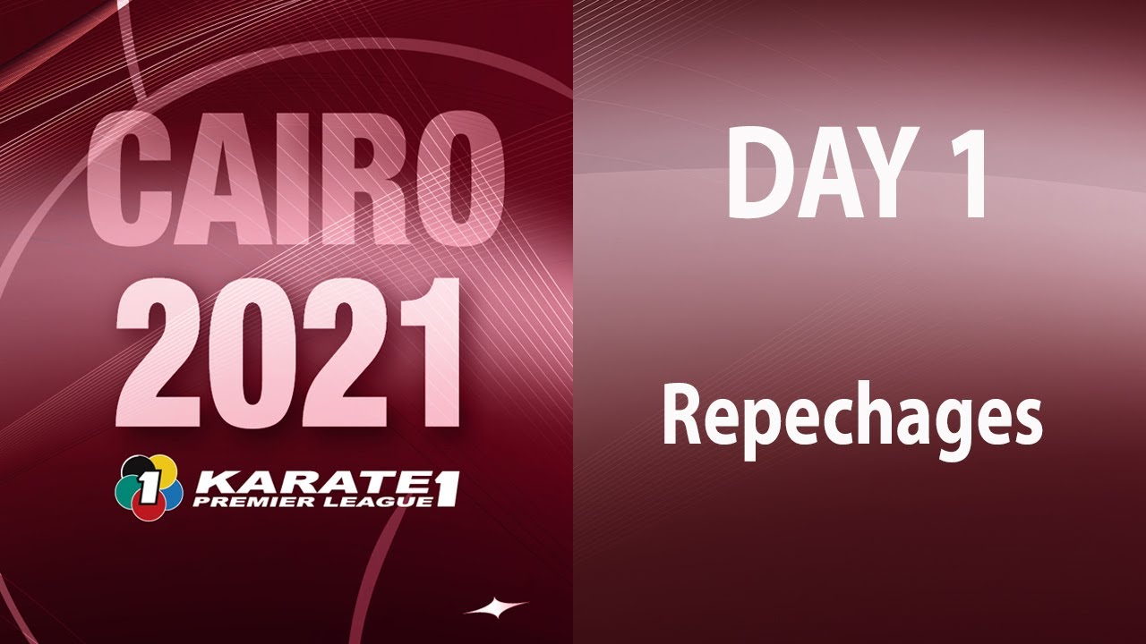 Karate1 PL Cairo | Male -75kg - Repechage | WORLD KARATE FEDERATION background
