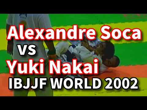 Alexandre Soca vs Yuki Nakai / IBJJF WORLD 2002 background