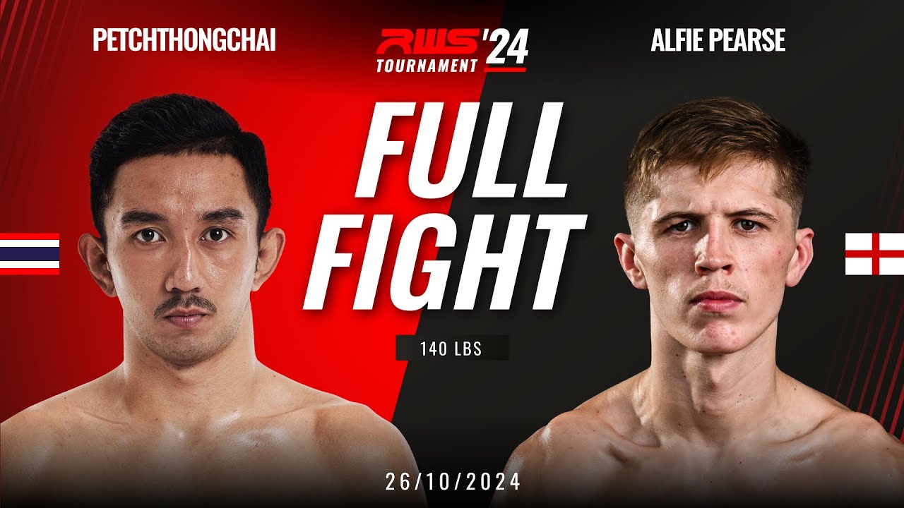 Full Fight l Petchthongchai Sor. Sommai vs Alfie Pearse Sor. Dechapan I RWS background