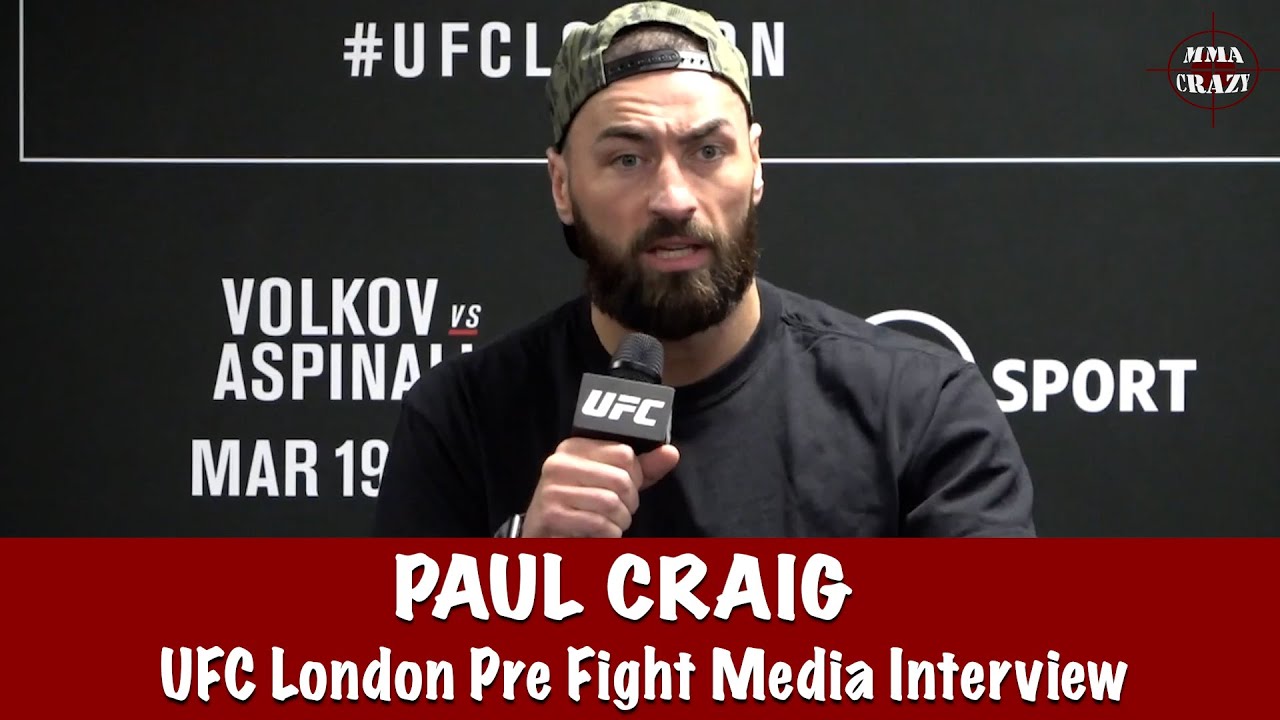 Paul Craig on Nikita Krylov ‘His neck is a wee bit on the thin side’ UFC London