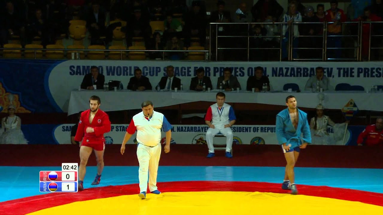 Sambo World Cup Stage in Kazakhstan 2015 Day 2 FINALS background