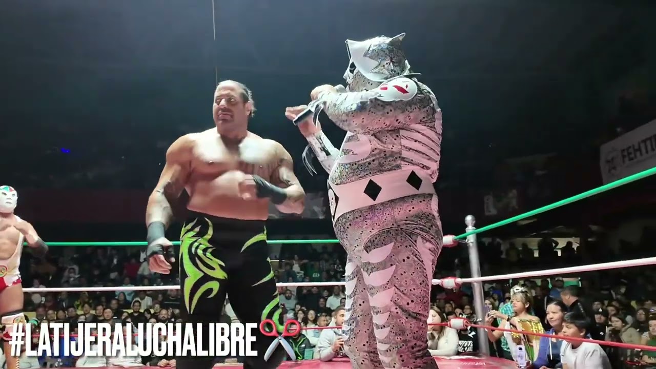 L.A Park: Da las gracias al público de la Arena Afición por el llenazo y abucheos para Psycho Clown backdrop