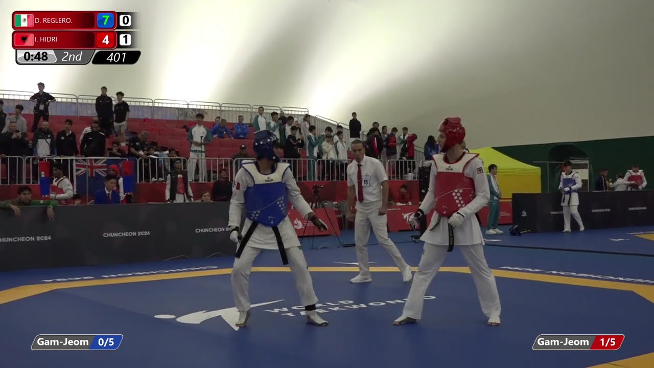 401 Round of 64 Men 78kg MEX D REGLERO ALB I HIDRI