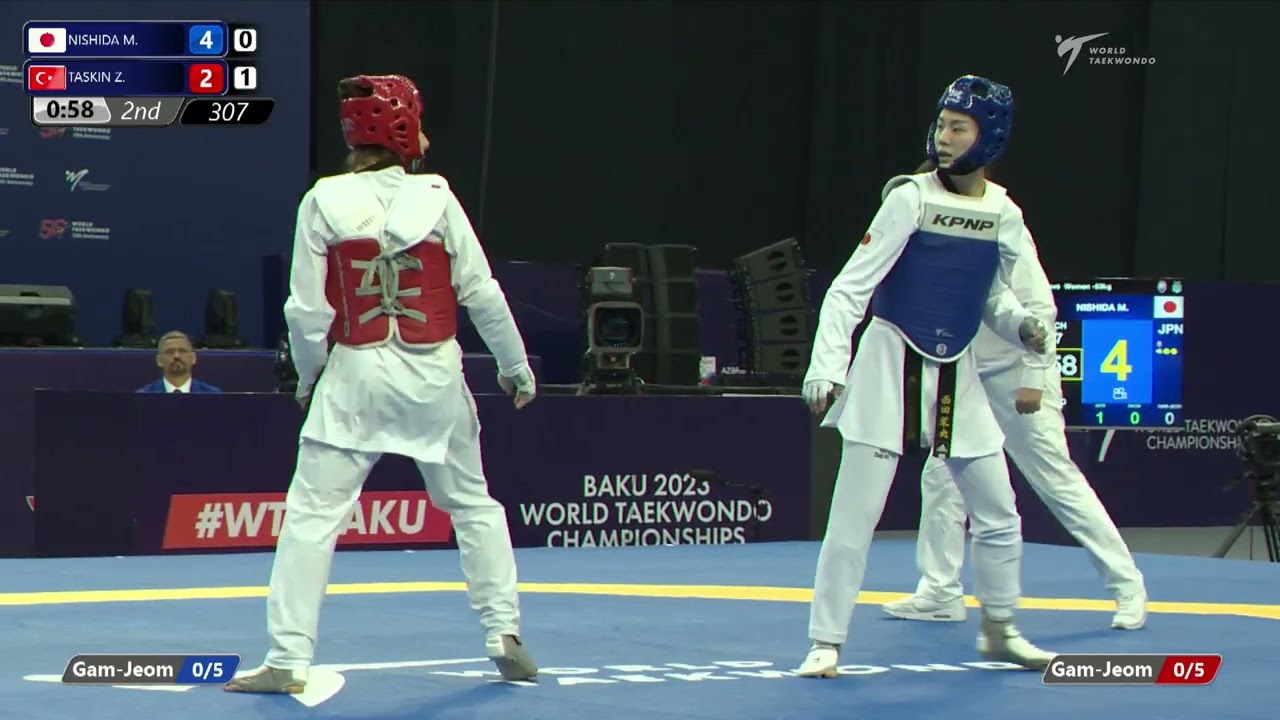 307 R32 Women 53kg JPN NISHIDA M TUR TASKIN Z