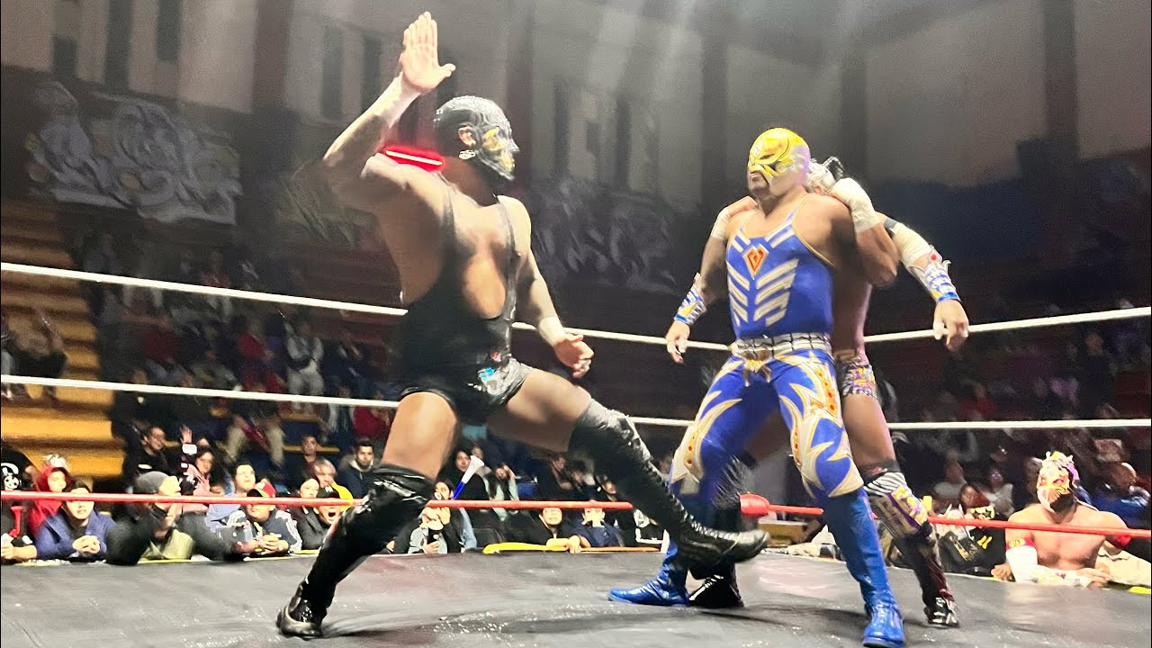 Lucha estelar Dralistico y Gran Metalik 🆚 Alpha Wolf y Dragón Bane en la Arena Neza