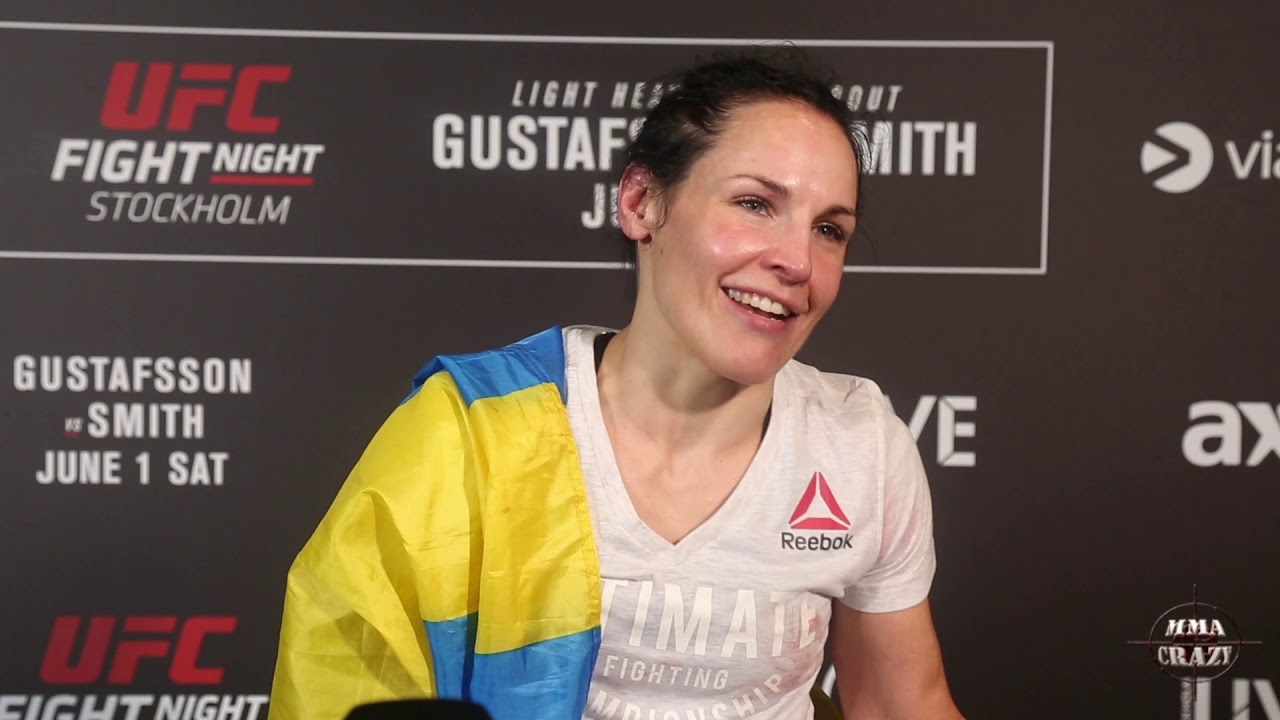 Lina Lansberg talks win over Tonya Evinger at UFC Fight Night Stockholm