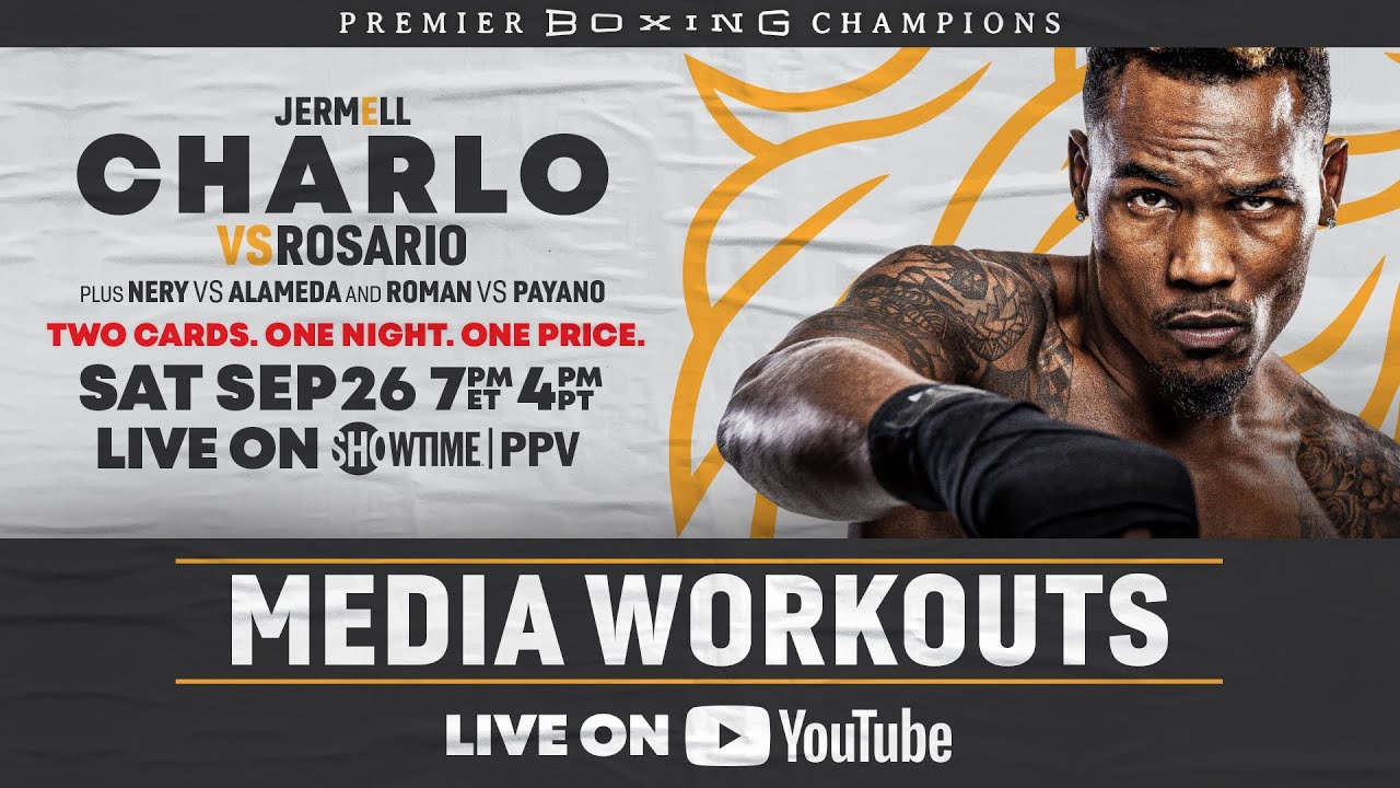 Jermell Charlo Media Workout