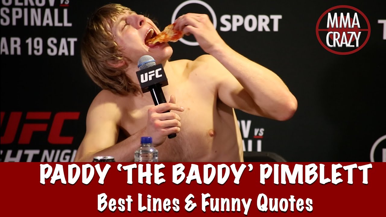 Paddy Pimblett Best Lines & Funny Quote Highlights background