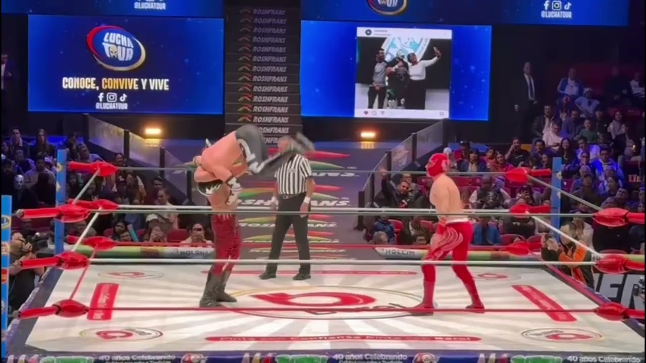 Reporte CMLL: Sangre Imperial y Hunter Vs Oro Jr y Astro Boy Jr background