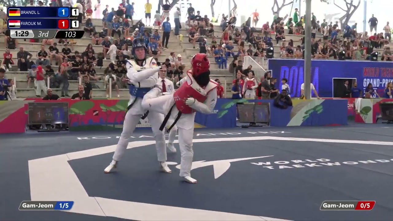 103 Round of 32 WOMEN W +67KG GER BRANDL L EGY FAROUK M