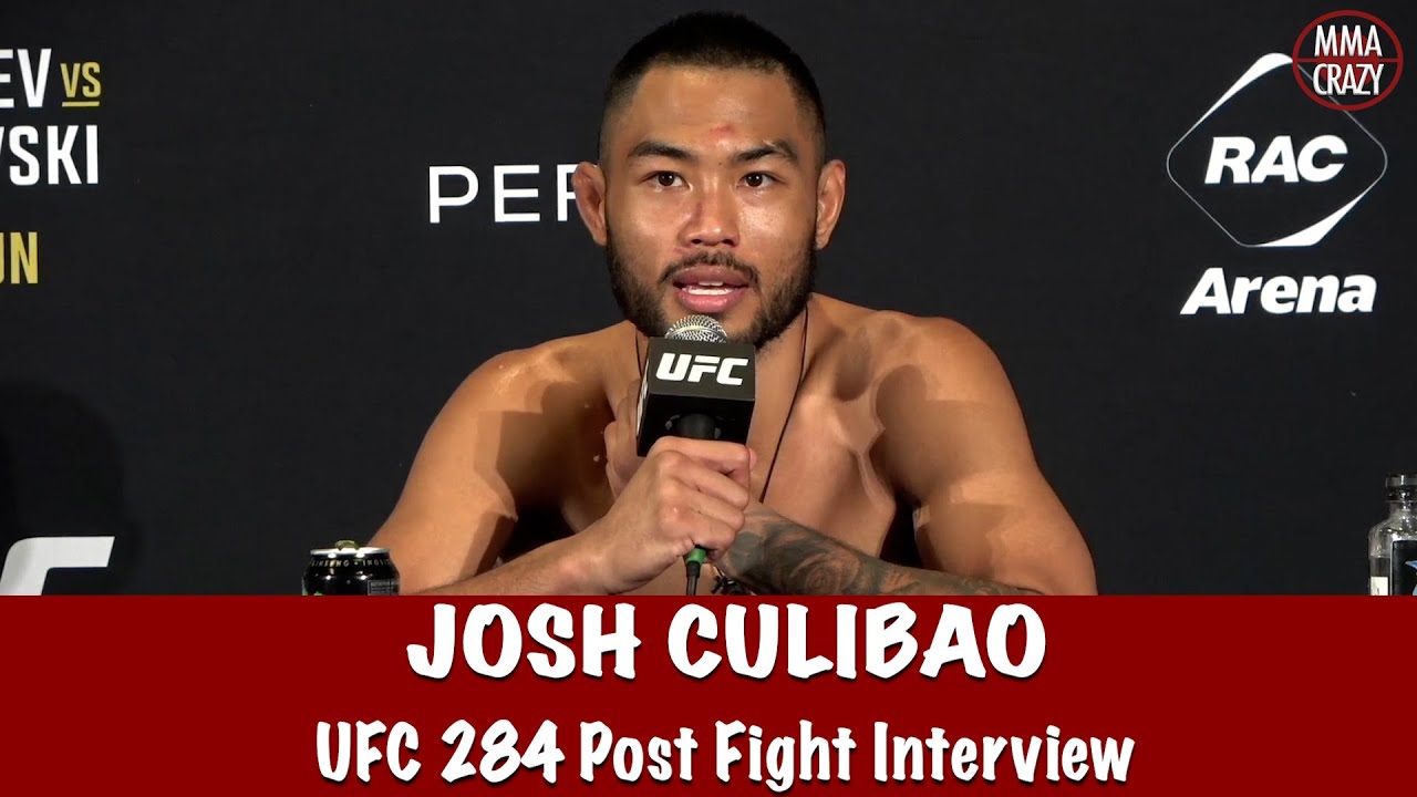 Josh Culibao Reacts to nut hit, weigh in scuffle, & sub win over Melsik Baghdasaryan at UFC 284