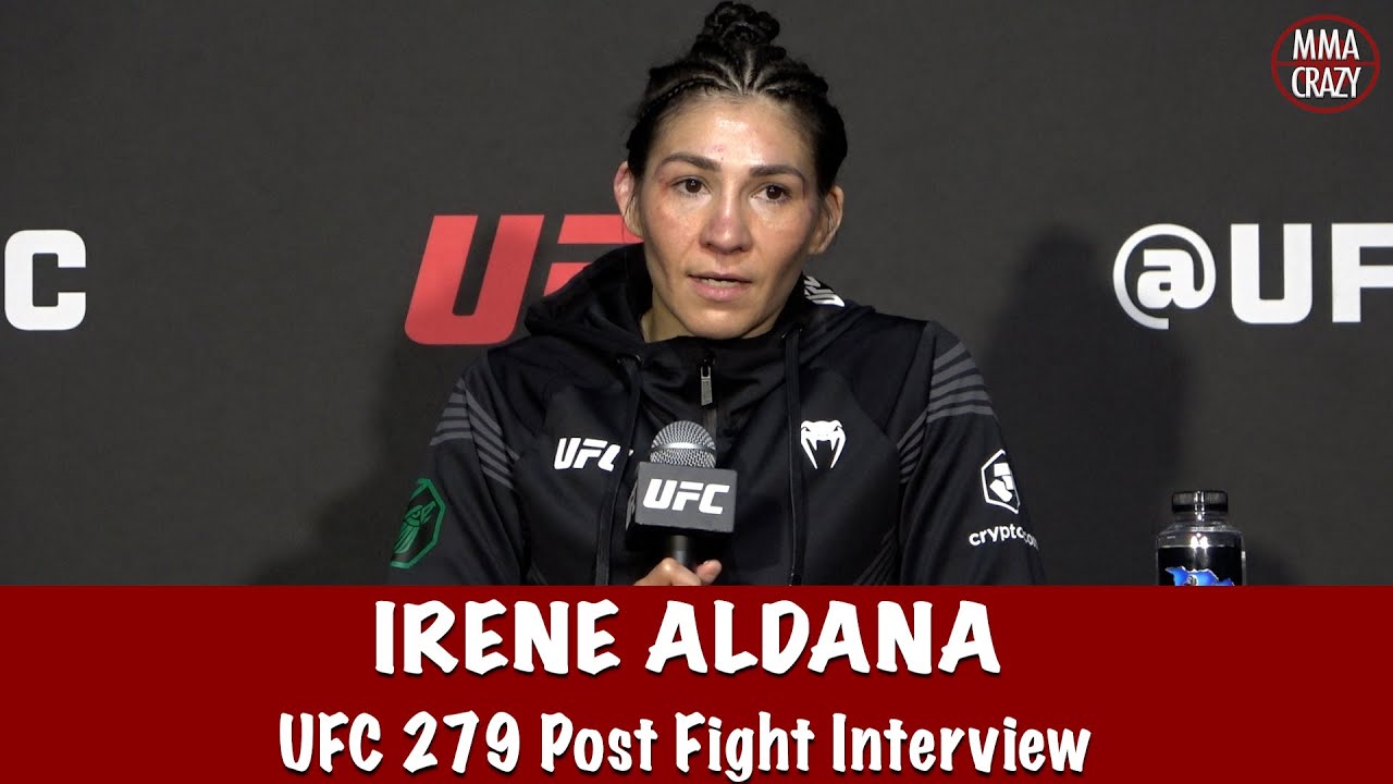 Irene Aldana talks liver kick KO over Macy Chiasson at UFC 279