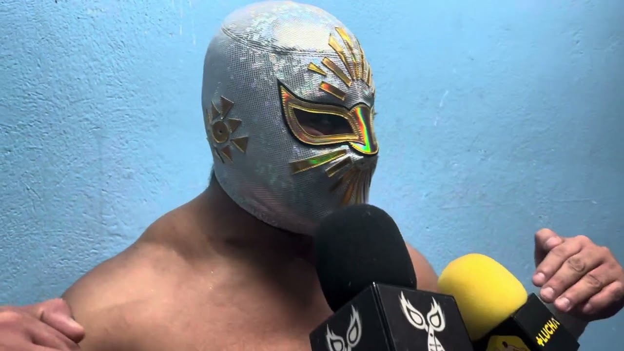 Místico: Soy el primero con dos televisiones grabadas para WWE y AEW, estoy dentro del top 10 mundia background
