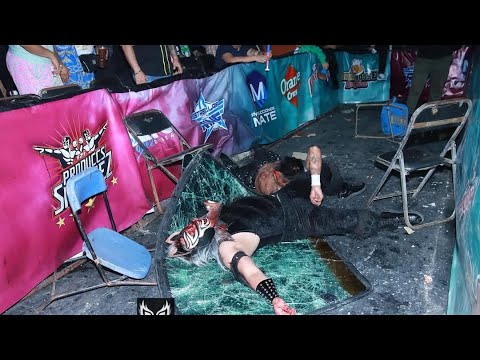 Luchota Porros NG Vs Los Lobitos en la Arena Neza en el Sábado de Gloria de Invasión Indy background