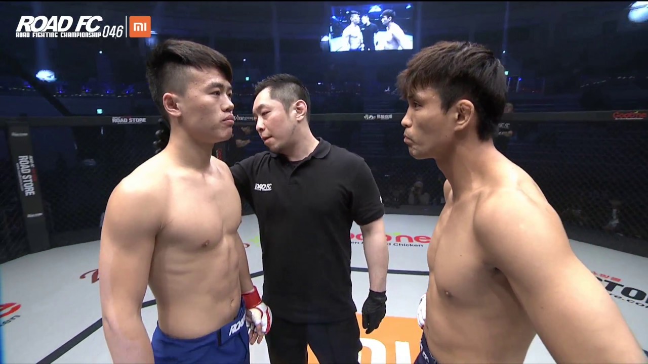 XIAOMI ROAD FC 046 HUANG ZHENYUE(황젠유에) VS MIN KYEONG-CHUL(민경철) background
