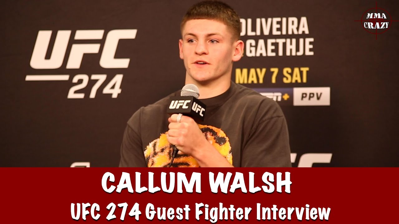 Callum Walsh ‘Im gonna be the Conor McGregor of Boxing’ & training with Tony Ferguson background